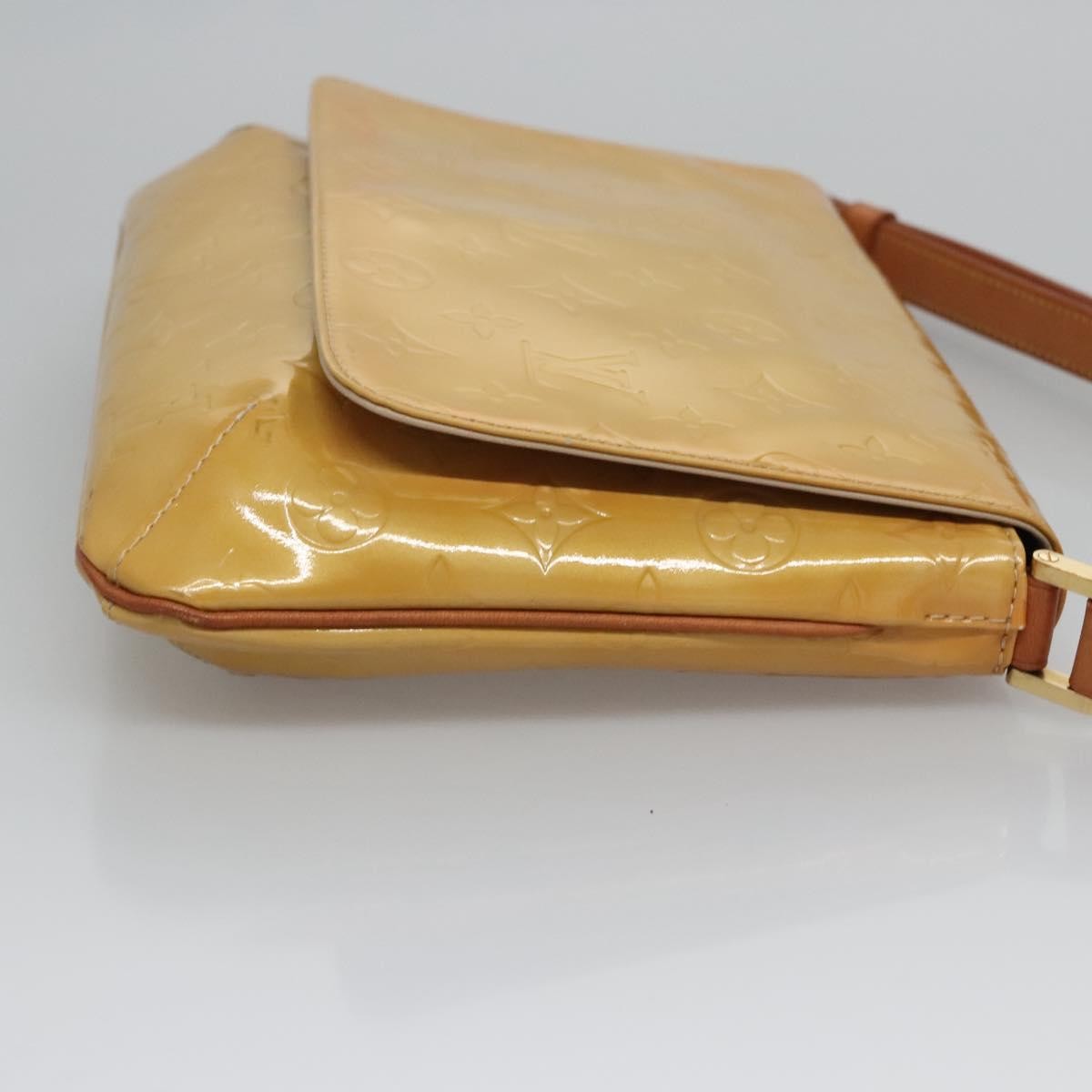 Louis Vuitton Thompson Street Handbag Monogram Vernis, BEIGE, PATENT_LEATHER, Handbag