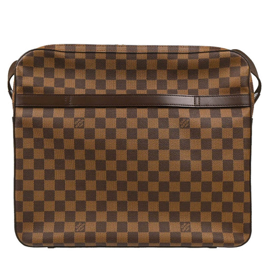 Louis Vuitton Dorsoduro Messenger Bag Damier, BROWN, CANVAS, Shoulder bag