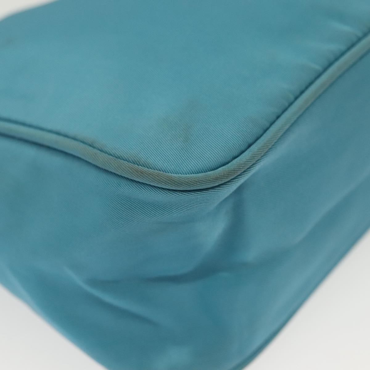 Prada Hobo Tessuto, BLUE, NYLON, Handbag