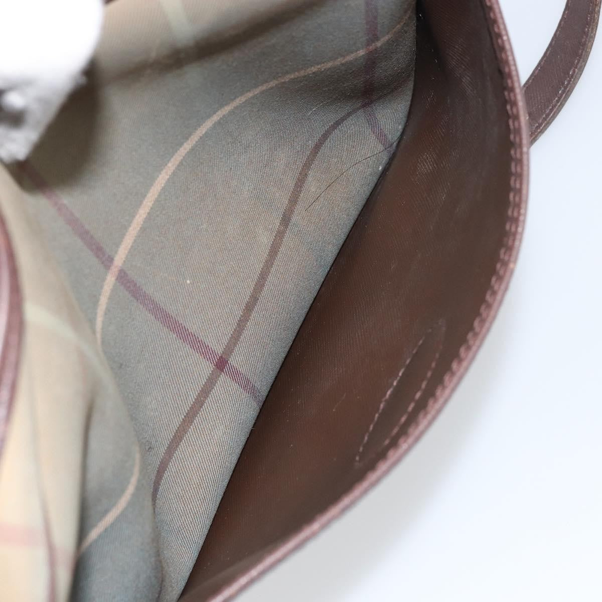 Burberry Nova check Shoulder bag Canvas, BEIGE, CANVAS, Shoulder bag