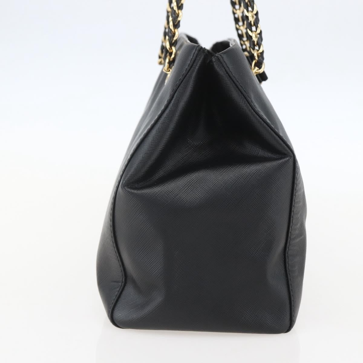 Salvatore Ferragamo Vala Chain Shoulder bag Leather, BLACK, LEATHER, Shoulder bag