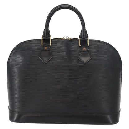 Louis Vuitton Alma Handbag Epi Leather, BLACK, LEATHER, Handbag