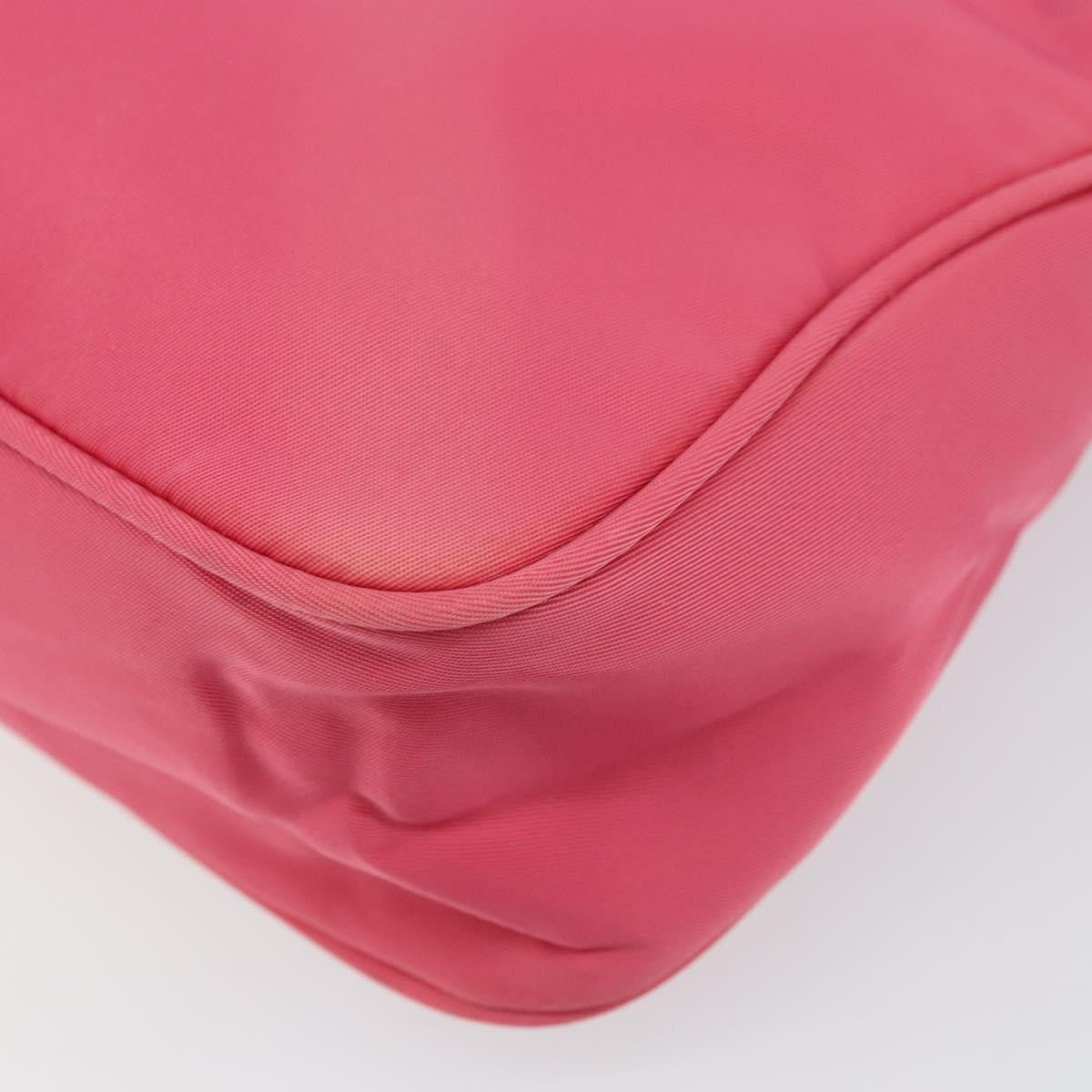 Prada Pochette Shoulder Bag Tessuto, PINK, NYLON, Clutche & pouche