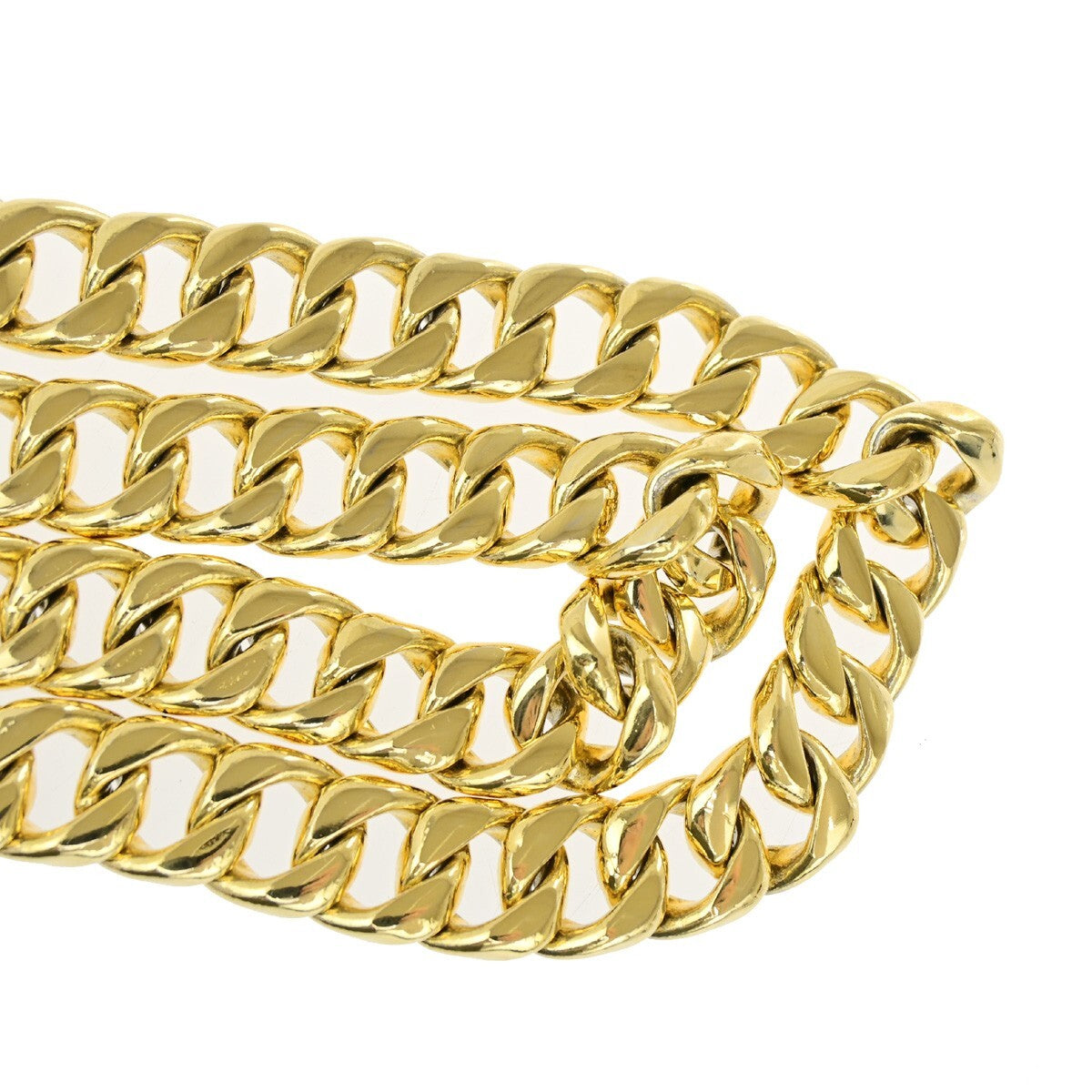 Chanel CC Chunky Chain-Link Belt Gold-plated, GOLD, GOLD_PLATED, Belts
