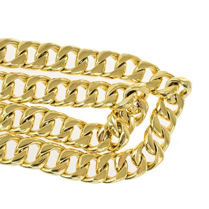 Chanel CC Chunky Chain-Link Belt Gold-plated, GOLD, GOLD_PLATED, Belts