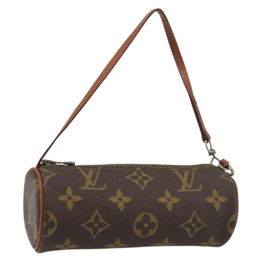 Louis Vuitton Papillon Pochette Monogram Canvas, BROWN, CANVAS, Clutche & pouche