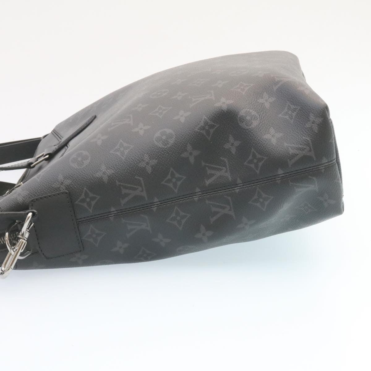 Louis Vuitton Explorer Tote Monogram Eclipse Canvas, BLACK, CANVAS, Tote bag