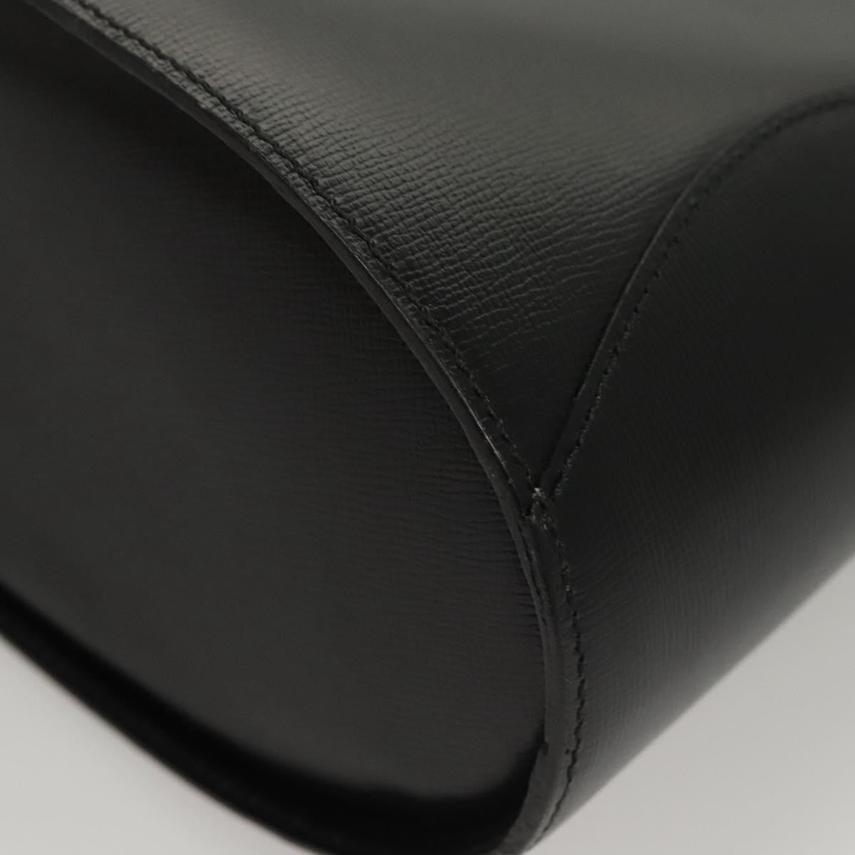 Christian Dior CD Shoulder bag Leather, BLACK, LEATHER, Shoulder bag