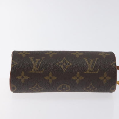 Louis Vuitton Papillon Pochette Monogram Canvas, BROWN, CANVAS, Handbag