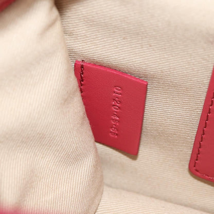 Chloe C Chain Clutch Leather, PINK, LEATHER, Clutche & pouche