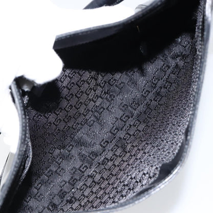 Gucci Jackie Bag Patent Leather, BLACK, PATENT_LEATHER, Shoulder bag