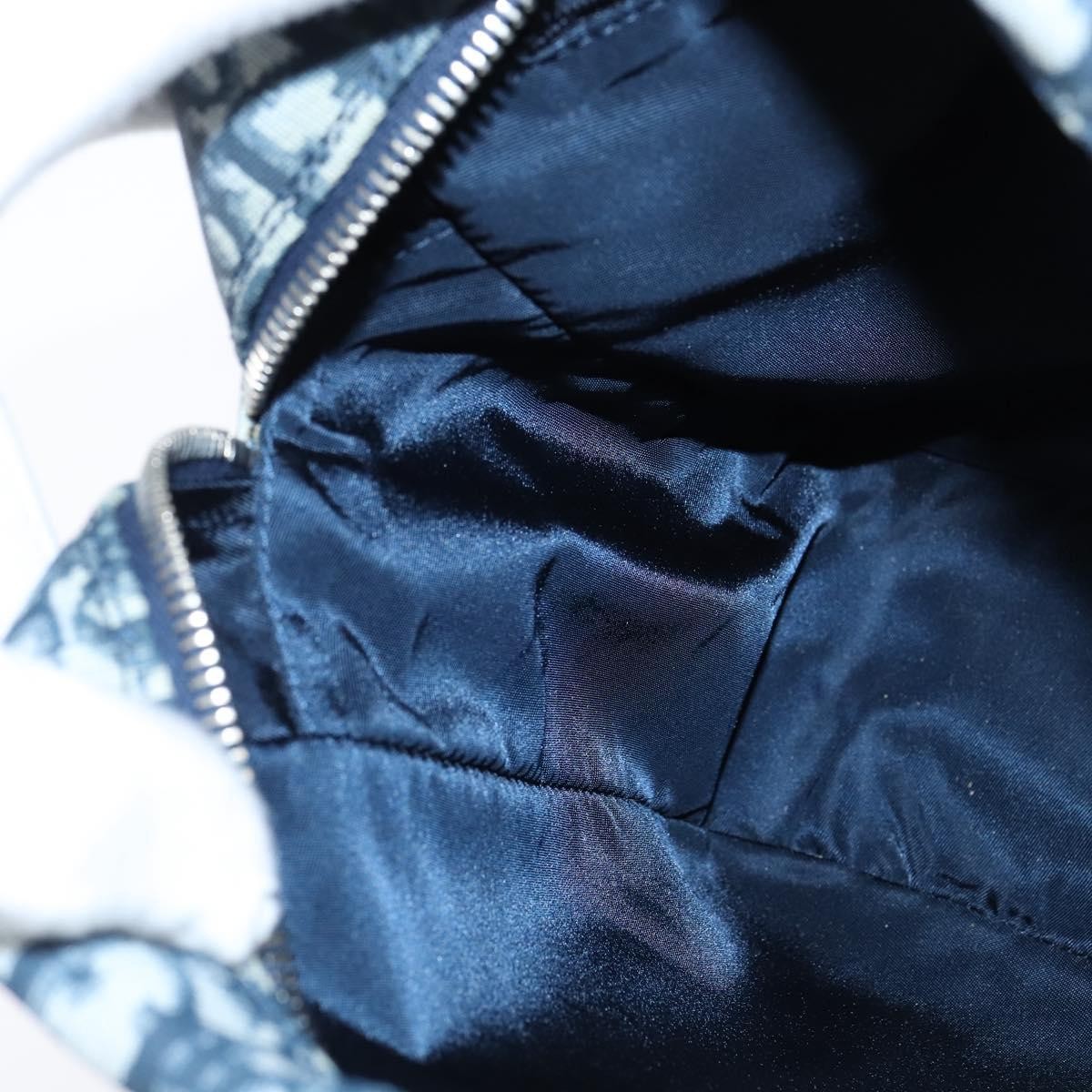 Christian Dior Trotter shoulder bag Canvas, BLUE, CANVAS, Shoulder bag