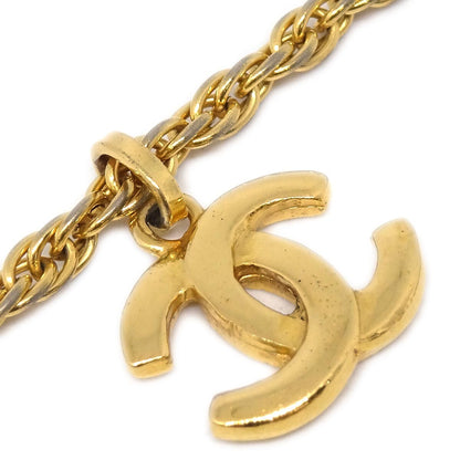 Chanel CC Pendant Necklace Metal, GOLD, GOLD_PLATED, Necklace