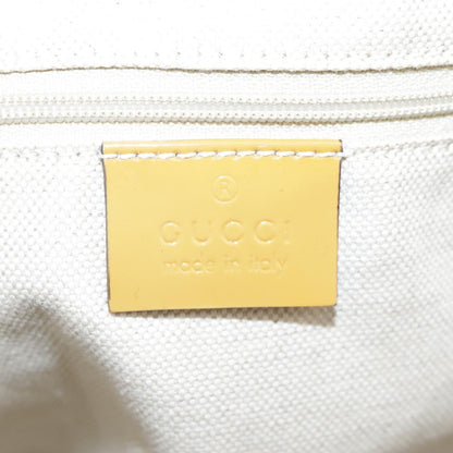 Gucci Sherry Line Tote Canvas, BEIGE, CANVAS, Tote bag