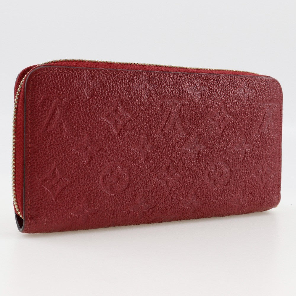 Louis Vuitton Portefeuille zippy Monogramme Empreinte Monogramme Empreinte, RED, CANVAS, Wallets