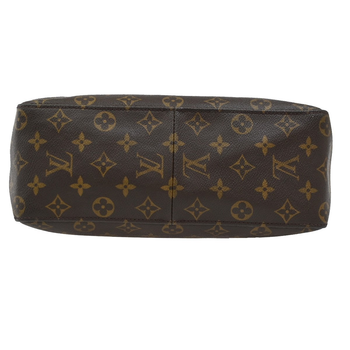 Louis Vuitton Looping Handbag Monogram Canvas, BROWN, CANVAS, Handbag