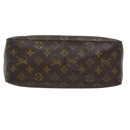 Louis Vuitton Looping Handbag Monogram Canvas, BROWN, CANVAS, Handbag