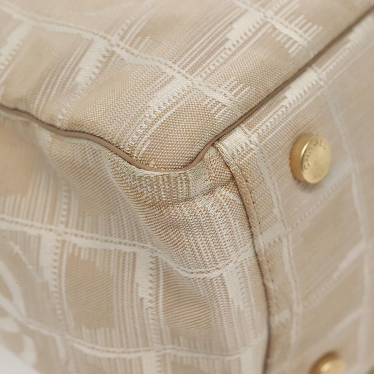 Chanel Travel Line Tote Nylon, BEIGE, NYLON, Tote bag