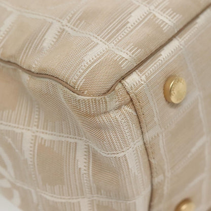 Chanel Travel Line Tote Nylon, BEIGE, NYLON, Tote bag