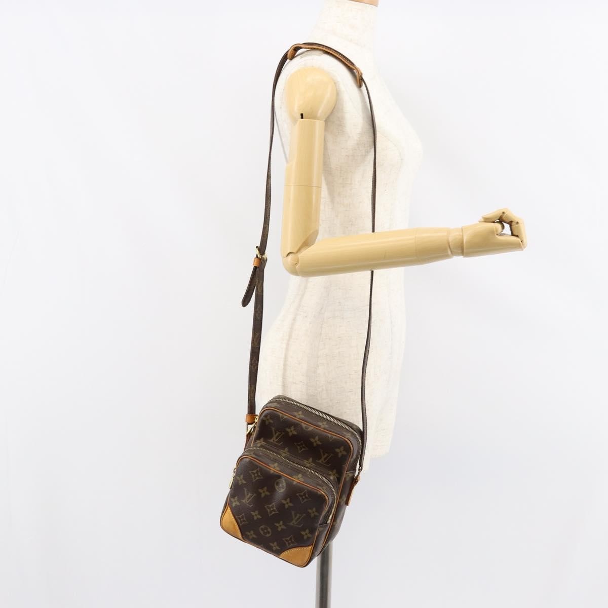 Louis Vuitton Amazone Bag Monogram Canvas, BROWN, CANVAS, Clutche & pouche