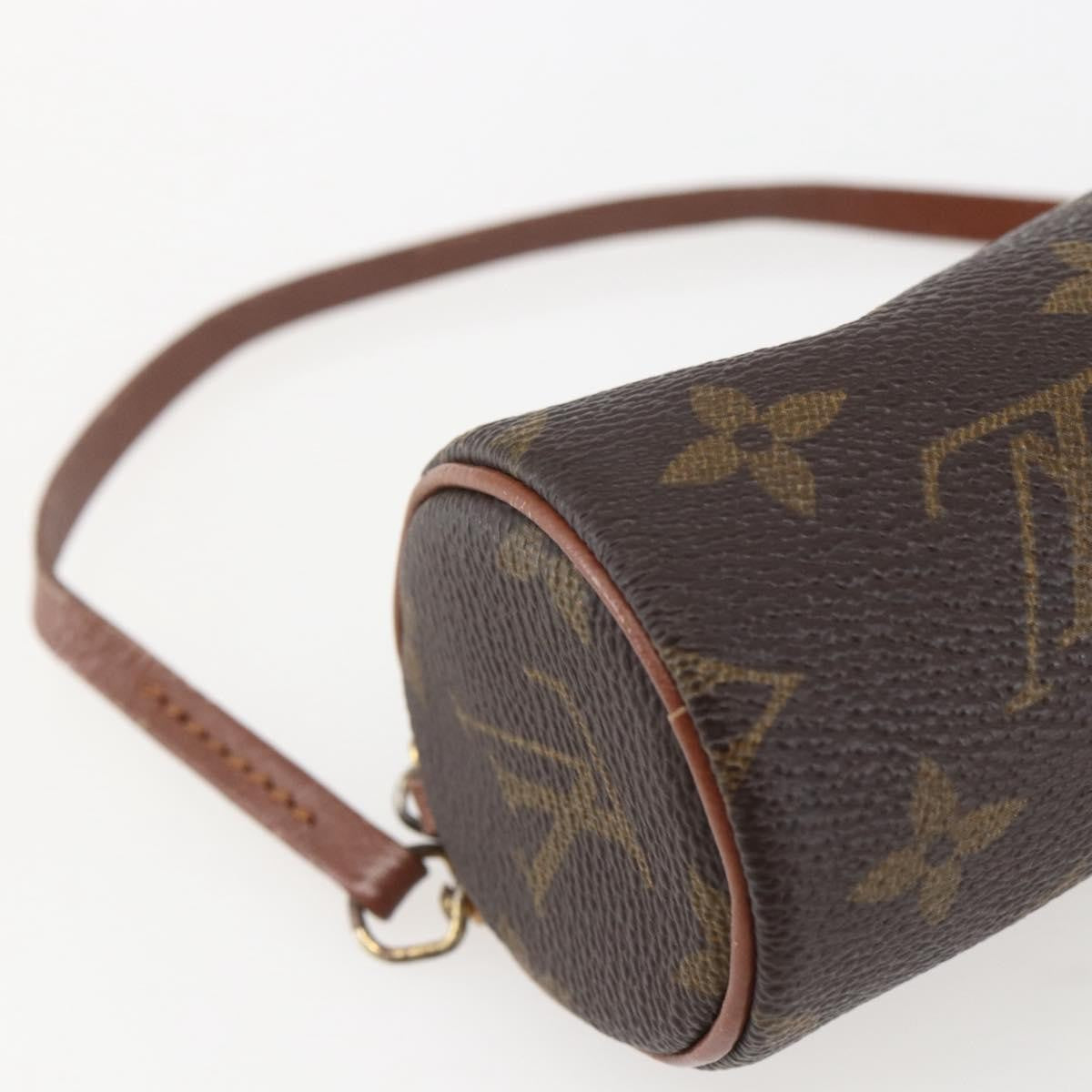 Louis Vuitton Papillon Pochette Monogram Canvas, BROWN, CANVAS, Clutche & pouche