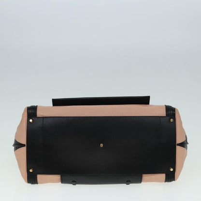 Chloe Alice Satchel Leather, PINK, LEATHER, Handbag