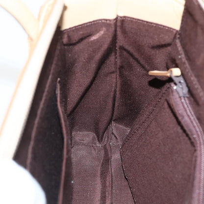 Burberry Vintage Handbag Leather, BEIGE, LEATHER, Handbag