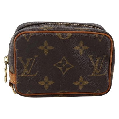 Louis Vuitton Wapity Trousse Pouch Monogram Canvas, BROWN, CANVAS, Clutche & pouche