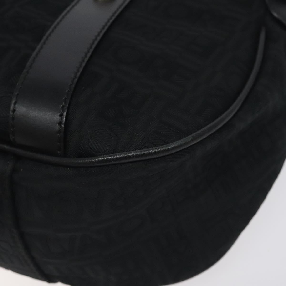 Salvatore Ferragamo Shoulder Bag Canvas, BLACK, CANVAS, Shoulder bag