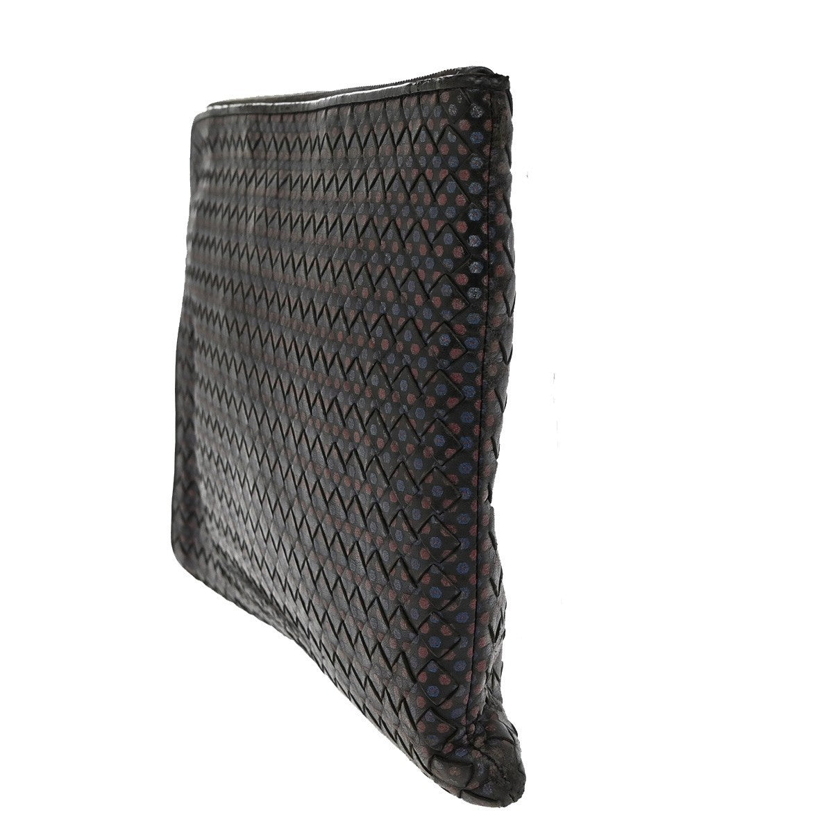 Bottega Veneta Portfolio Pouch Intrecciato Nappa, MULTICOLOUR, LEATHER, Clutche & pouche