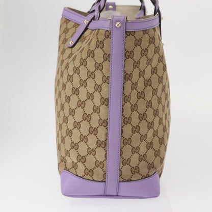 Gucci Vintage tote GG Canvas, BEIGE, CANVAS, Tote bag