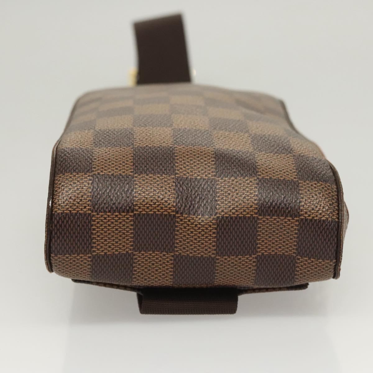 Louis Vuitton Geronimos Waist Bag Damier, BROWN, CANVAS, Shoulder bag