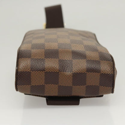Louis Vuitton Geronimos Waist Bag Damier, BROWN, CANVAS, Shoulder bag
