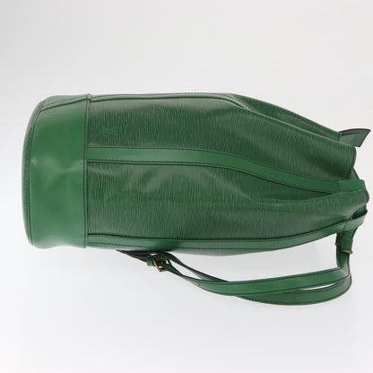 Louis Vuitton Randonnee Backpack Epi Leather, Green, Leather, Backpack