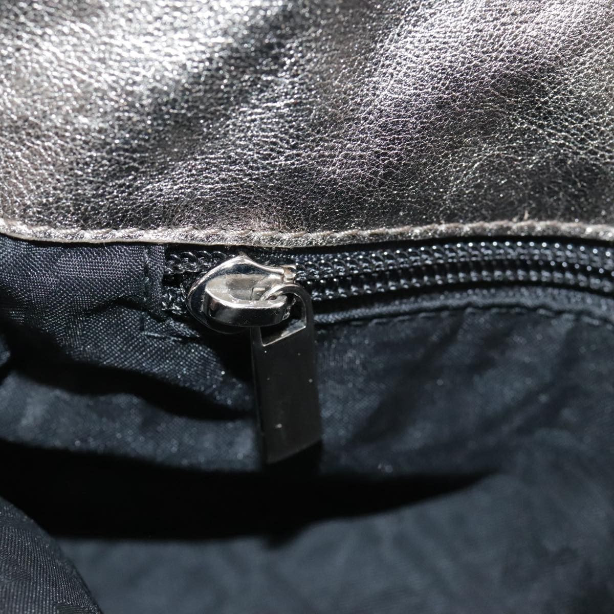 Salvatore Ferragamo Gancini Shoulder Bag Leather, GOLD, LEATHER, Shoulder bag