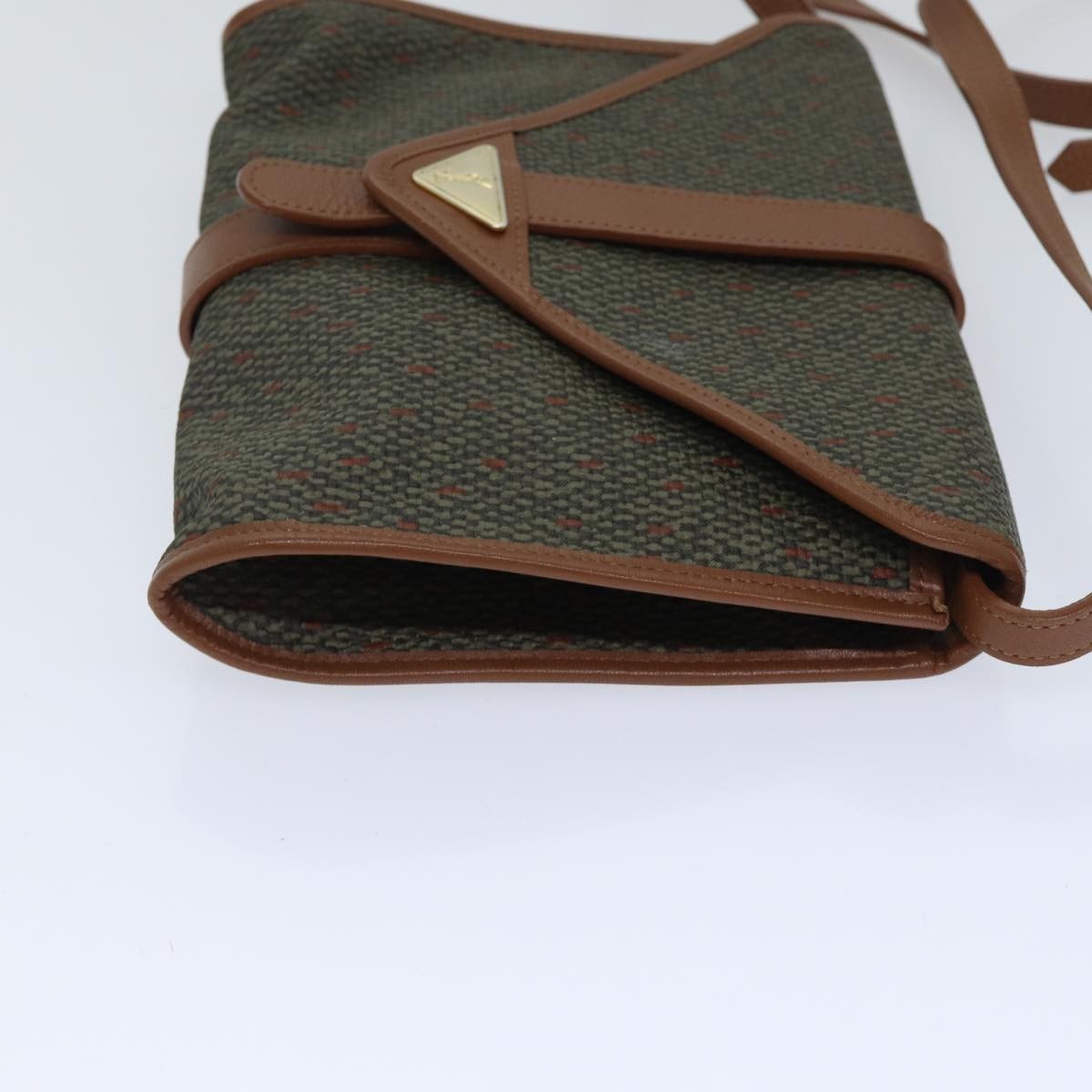 Saint Laurent Vintage Shoulder Bag Canvas, GOLD, PVC, Shoulder bag