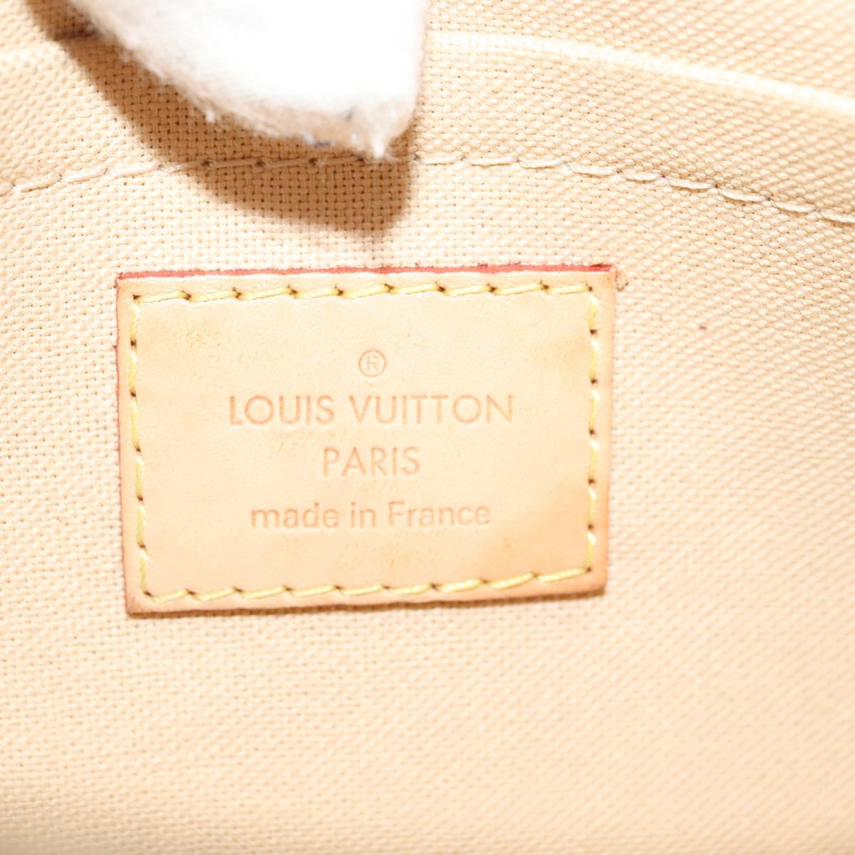 Louis Vuitton Favorite Handbag Damier, WHITE, CANVAS, Handbag