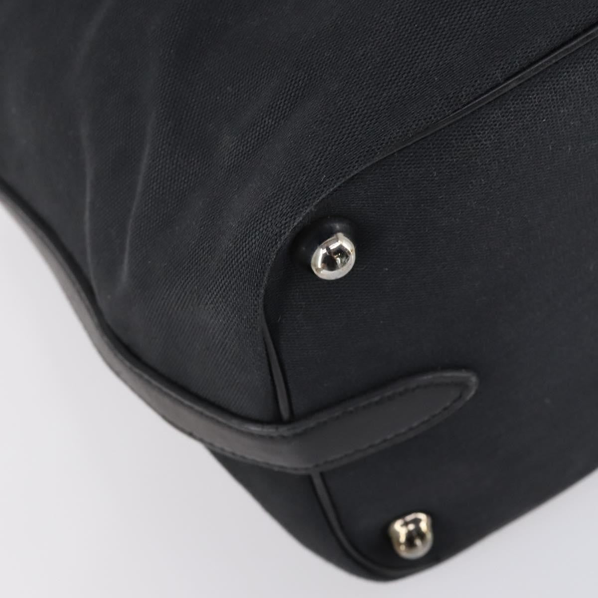 Gucci Vanity Tote Canvas, BLACK, CANVAS, Handbag