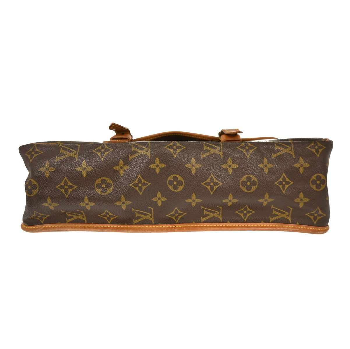 Louis Vuitton Sac Gibeciere Messenger Bag Monogram Canvas, BROWN, CANVAS, Shoulder bag