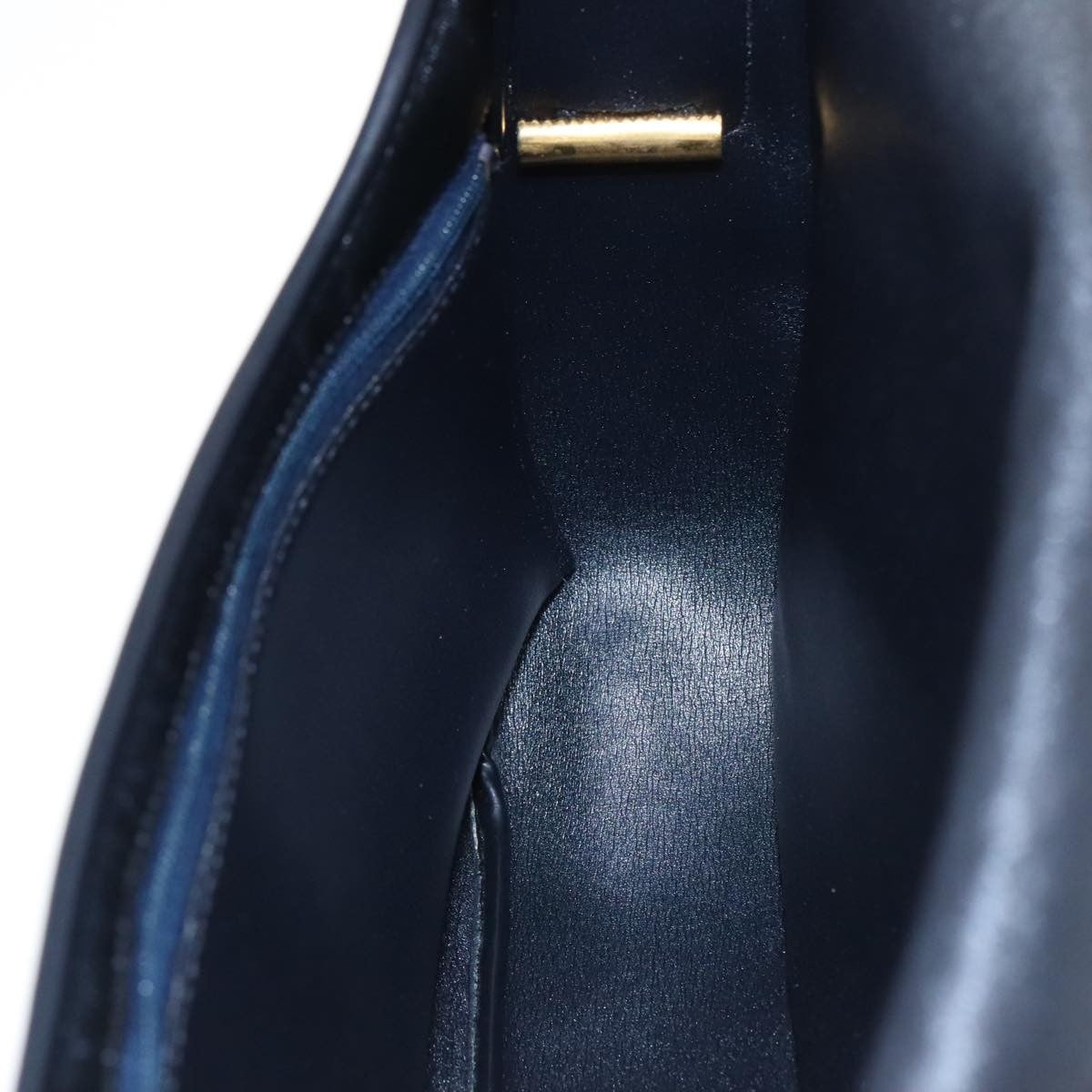 Christian Dior Vintage Shoulder Bag Canvas, NAVY, CANVAS, Shoulder bag