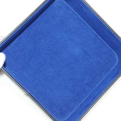 Louis Vuitton Box Camille Case Alps Patches Damier Graphite and Leather, GRAY, CANVAS, Tech accessory