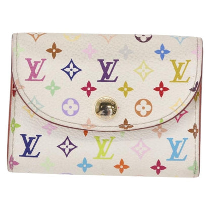 Louis Vuitton Rosalie Flap Coin Purse Limited Edition Vivienne Damier, MULTICOLOUR, CANVAS, Card Holders
