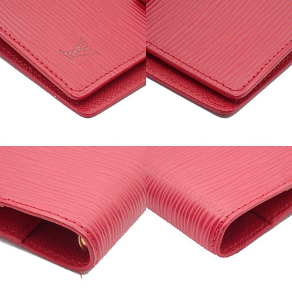 Louis Vuitton Agenda Cover Epi Leather, RED, LEATHER, Clutche & pouche