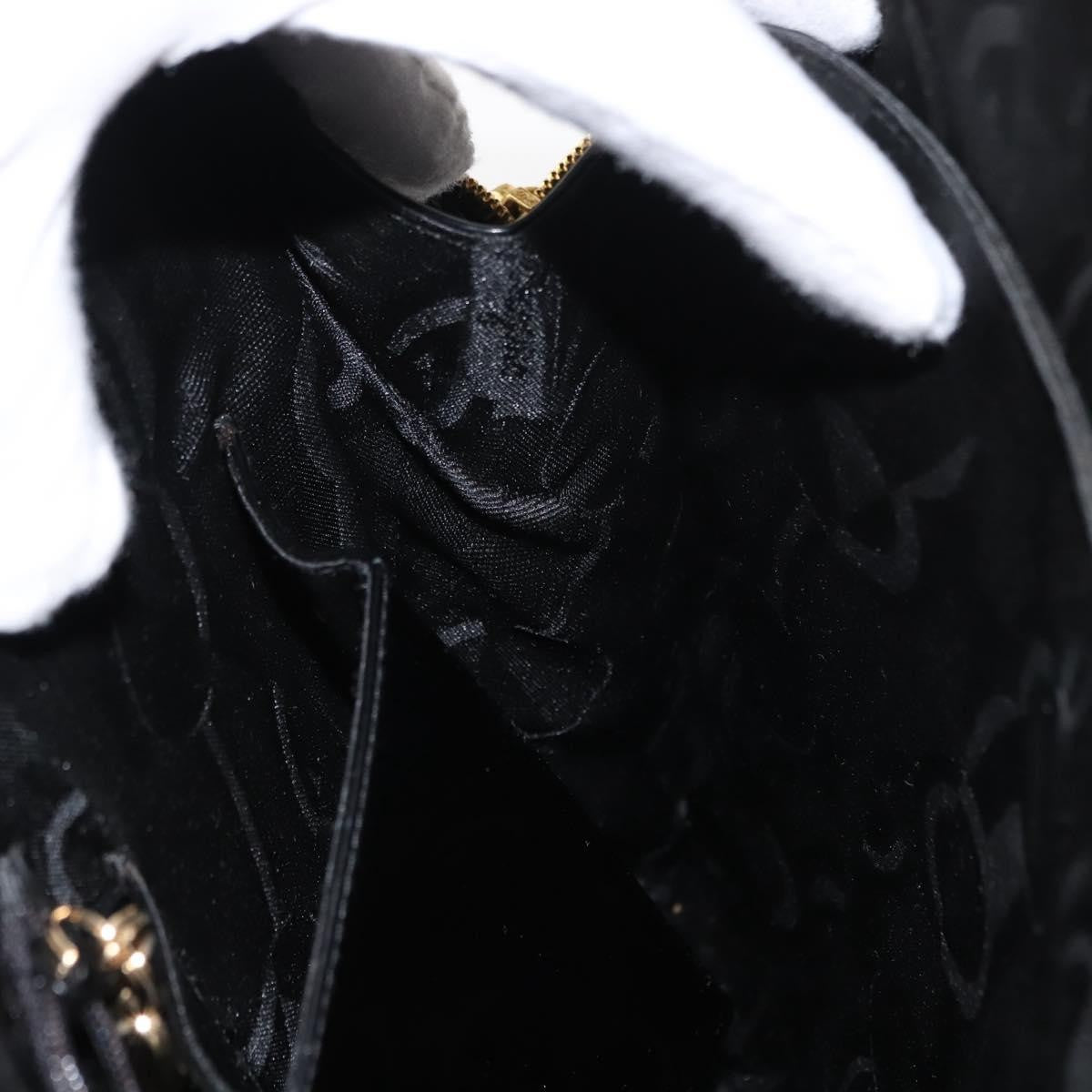 Salvatore Ferragamo Gancini Tote Patent leather, BLACK, PATENT_LEATHER, Tote bag