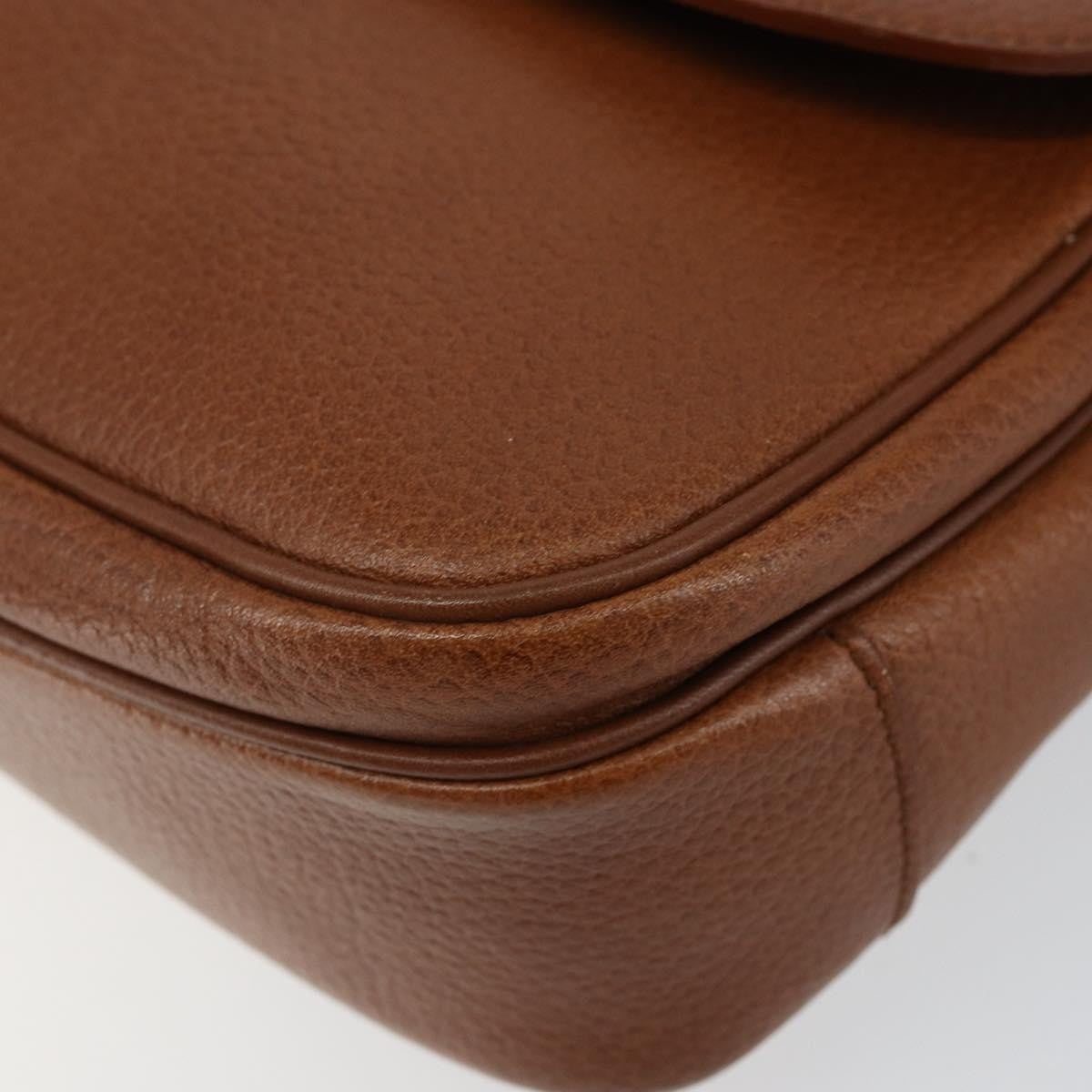 Burberry Flap Shoulder Bag Leather, BEIGE, LEATHER, Shoulder bag