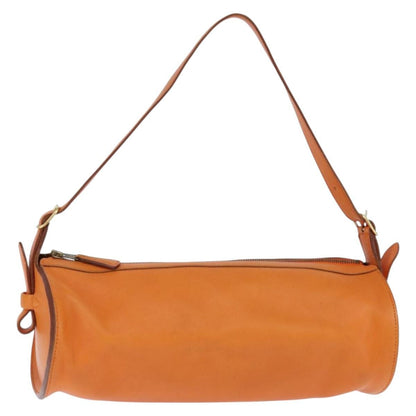 Hermes Sac Doremi Bag Leather, ORANGE, LEATHER, Shoulder bag
