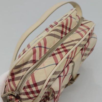 Burberry Nova Check Blue Label Nylon, WHITE, NYLON, Shoulder bag