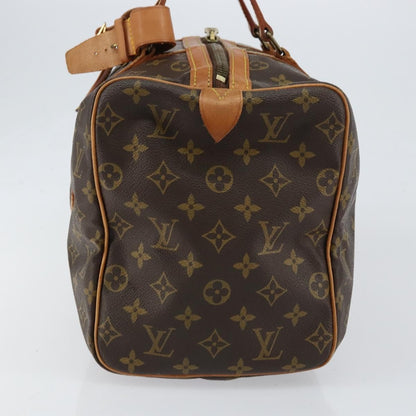 Louis Vuitton Sac Souple Handbag Monogram Canvas, BROWN, CANVAS, Handbag