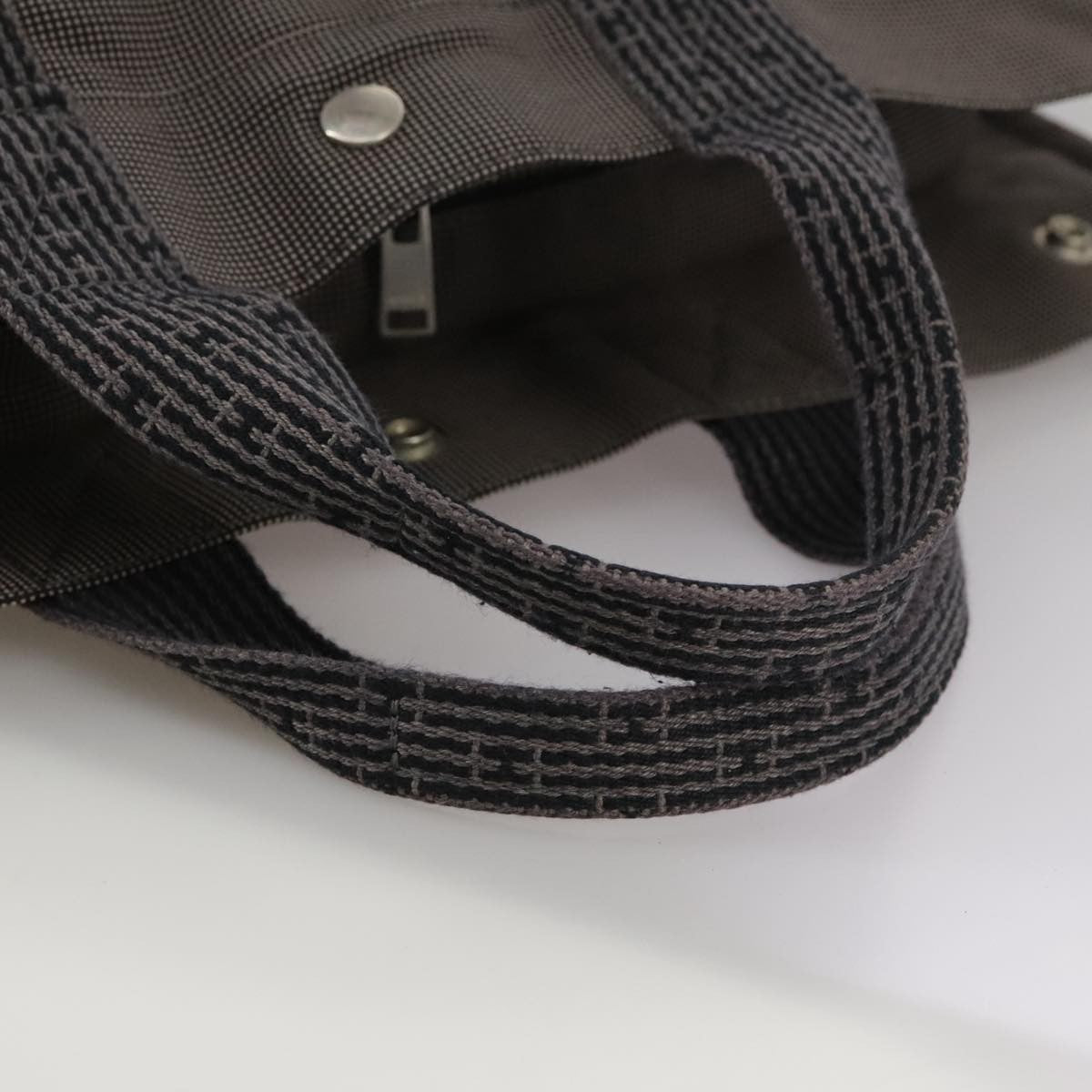 Hermes Fourre-tout Herline Fourre-tout Herline, GRAY, CANVAS, Tote bag