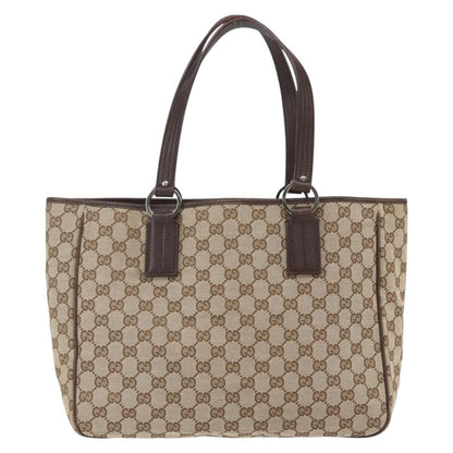 Gucci Vintage Open Tote GG Canvas, BEIGE, CANVAS, Tote bag